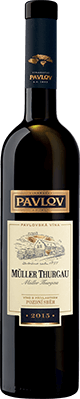 Müller Thurgau 2015 pozdní sběr